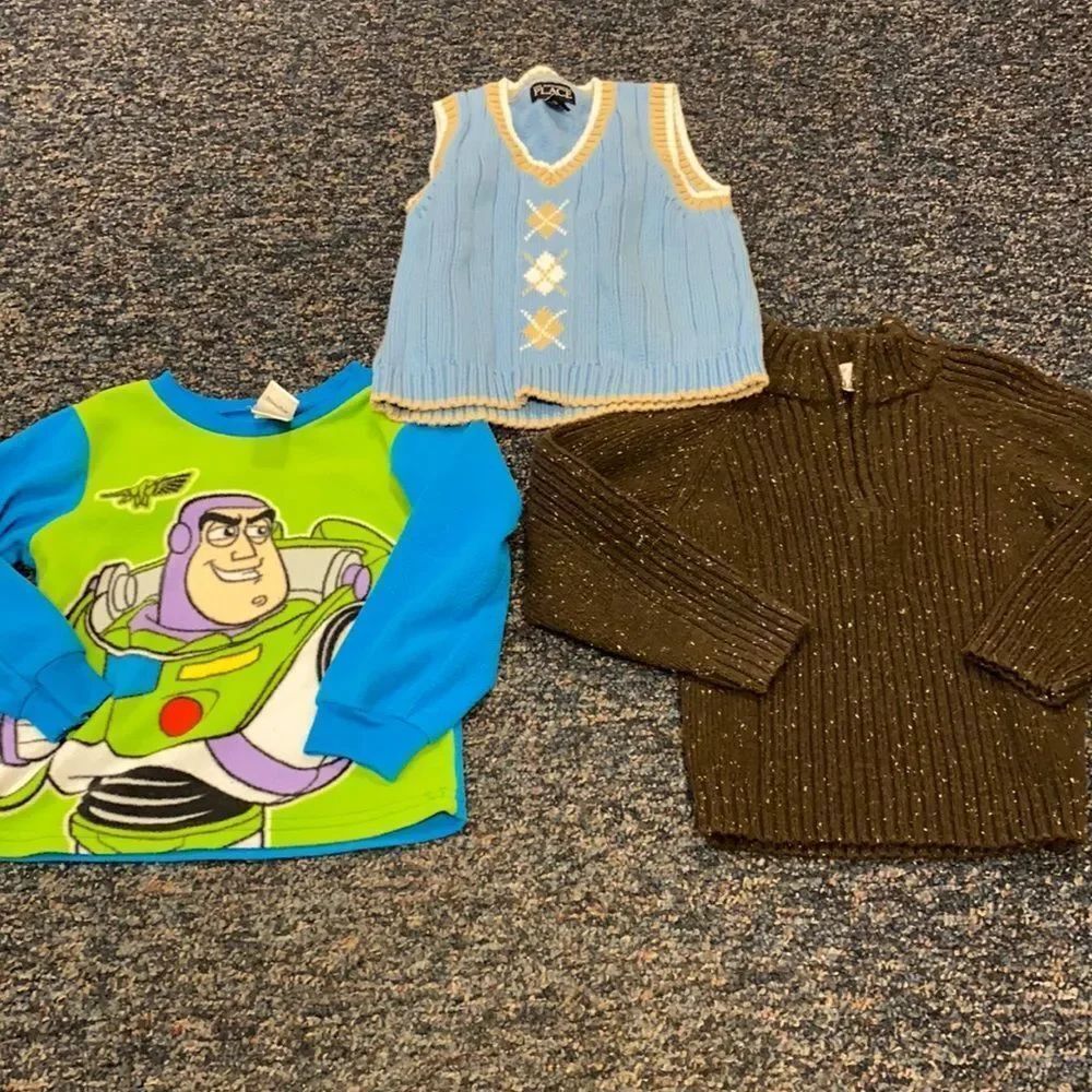 *Lot of 3* Boys Tops sz. 4T